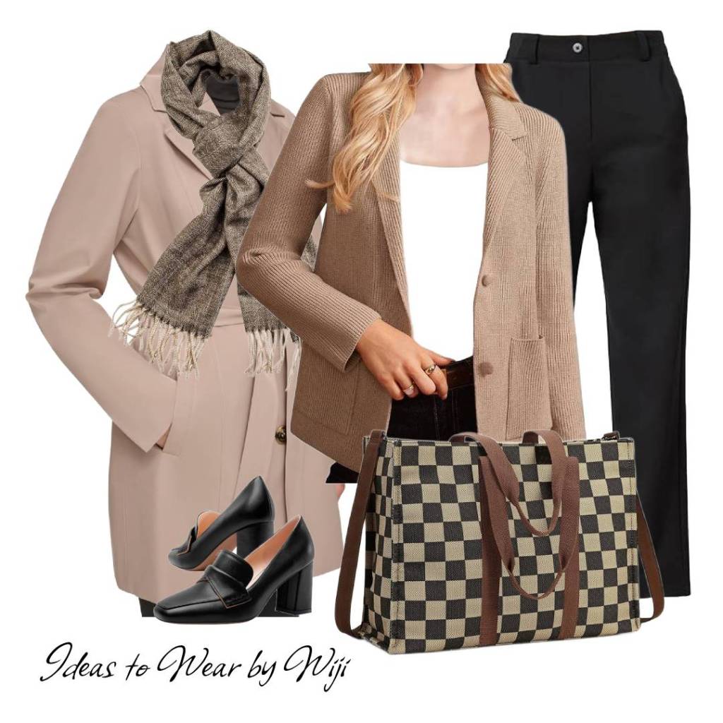 A Fall Work Outfit That Balances Warmth and&nbsp;Sophistication